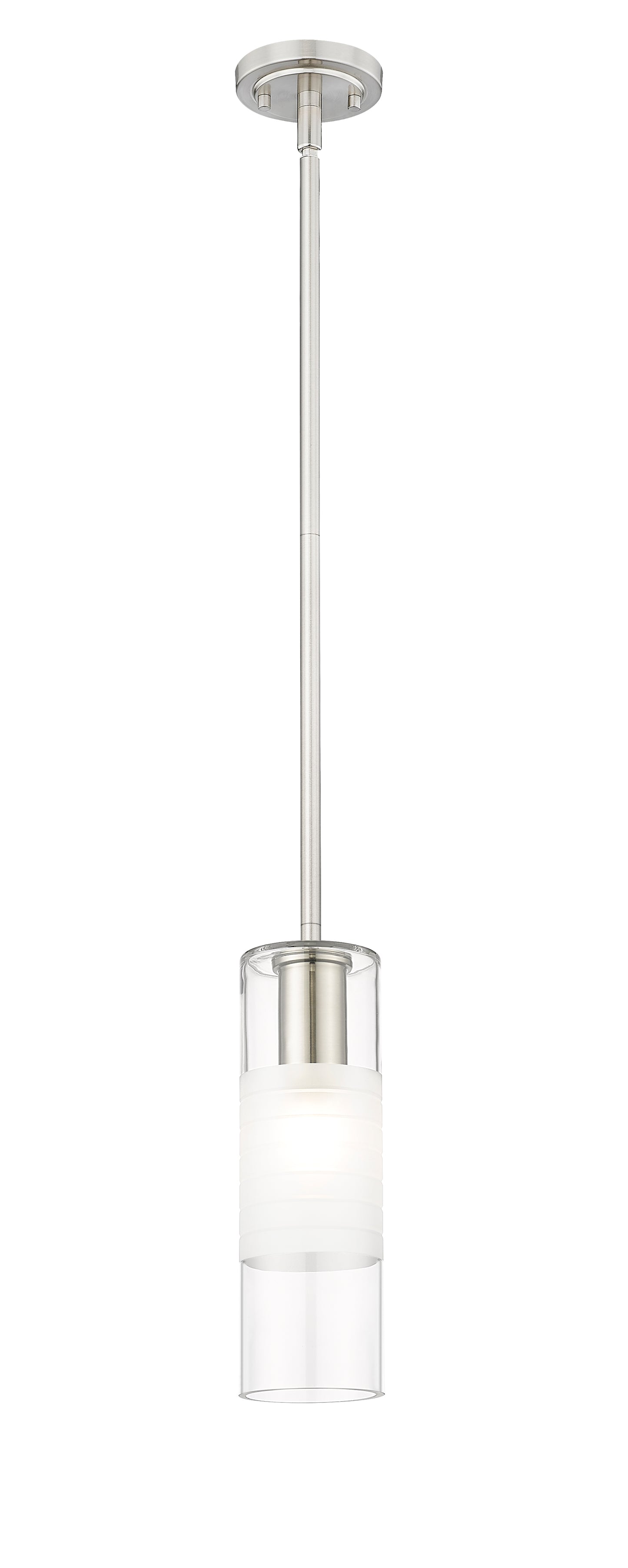 824P-ROD-BN - Alton 1 Light 5" Pendant - Brushed Nickel