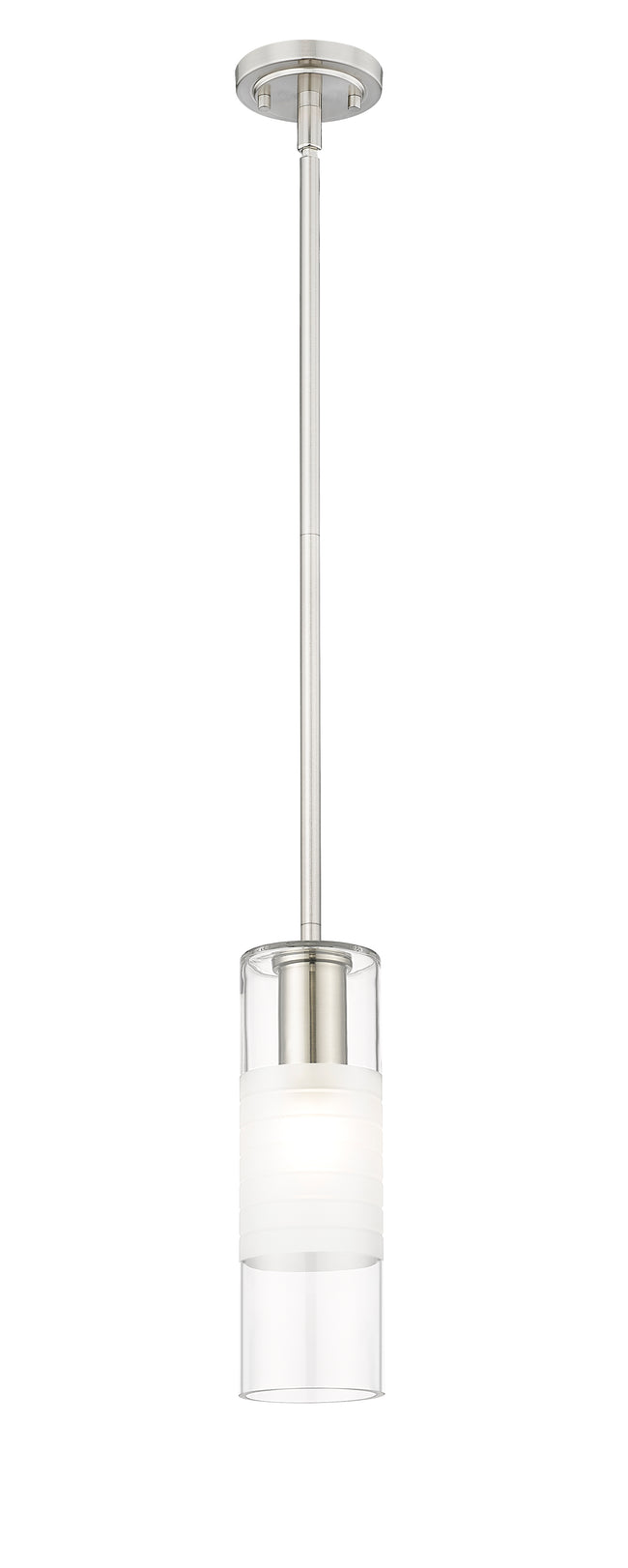 824P-ROD-BN - Alton 1 Light 5" Pendant - Brushed Nickel