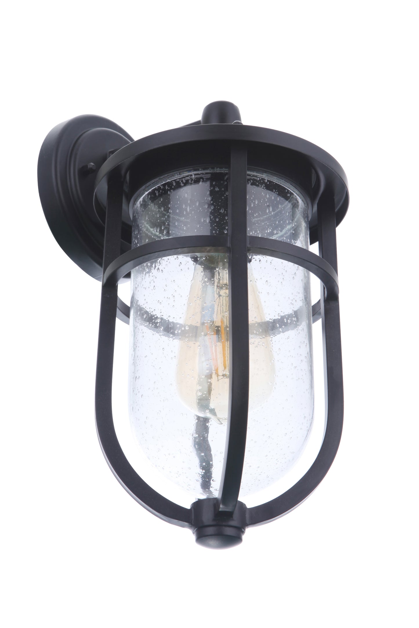 ZA4704-MN - Voyage 1 Light 13" High Outdoor Wall Lantern - Midnight