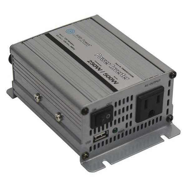 PWRINV250W - 250 Watt Power Inverter with Cables