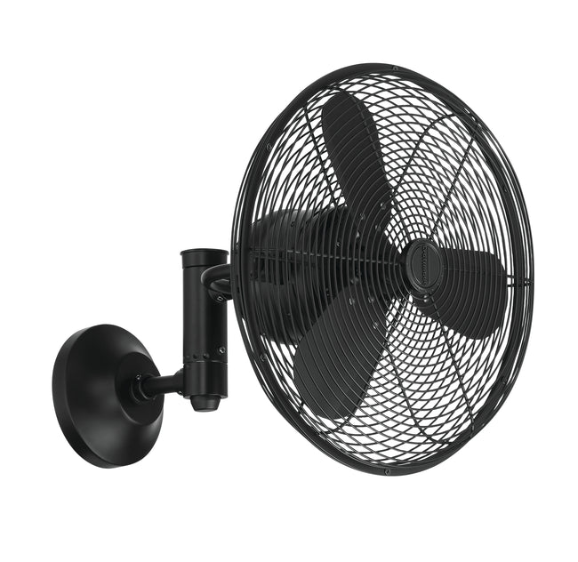 BW414FB3 - Bellows IV Indoor/Outdoor 14" 3 Blade Indoor Outdoor Ceiling Fan - Flat Black