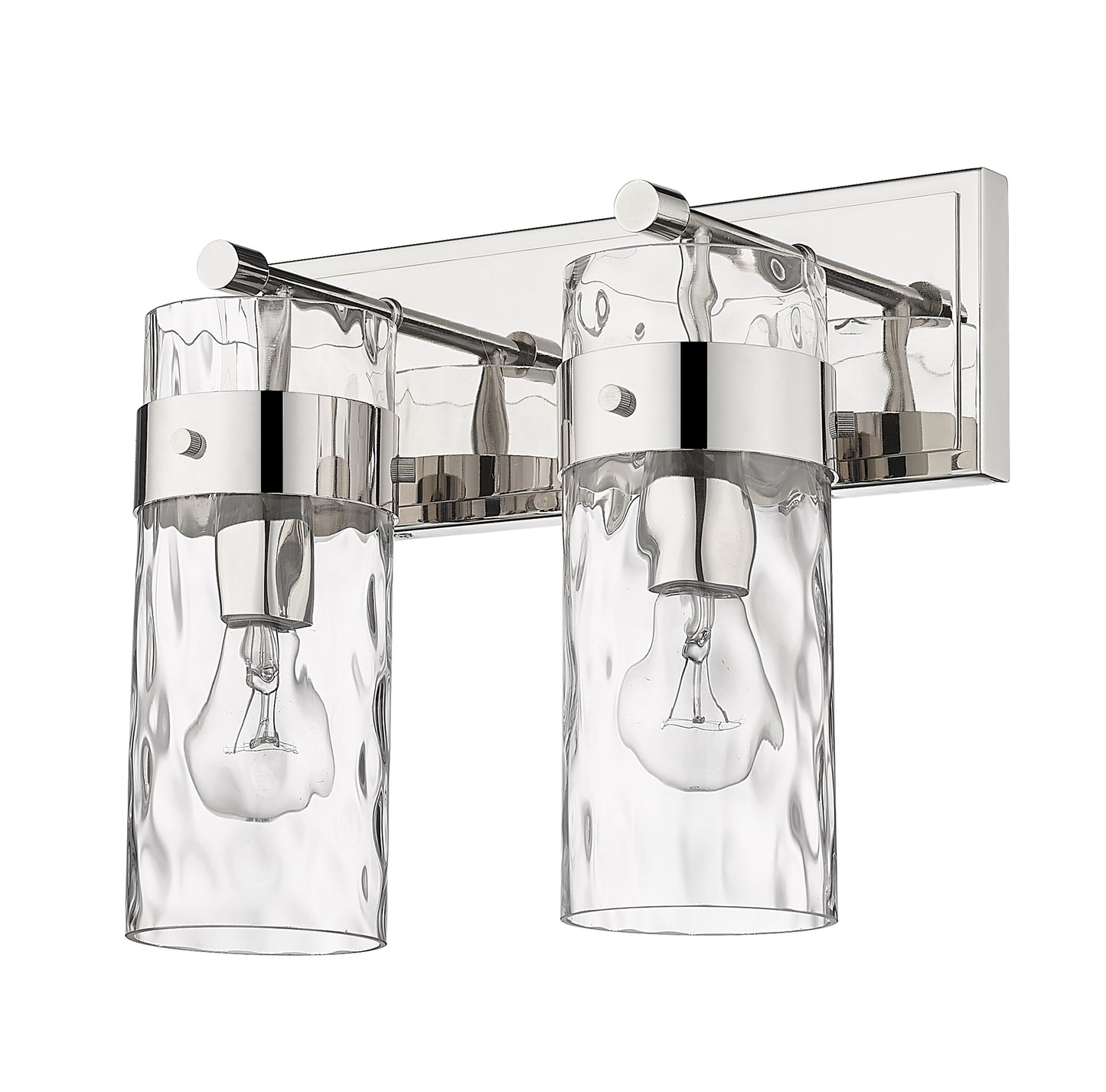 3035-2V-PN - Fontaine 2 Light 14" Vanity - Polished Nickel