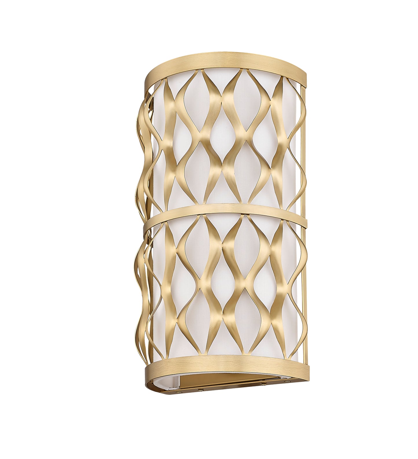 1948-2S-MGLD - Harden 2 Light Wall 15" Sconce - Modern Gold
