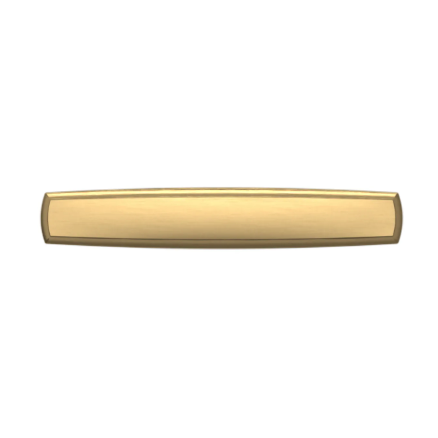 4357044 - Severin Fayerman 4" Centers Bar Pull - Satin Brass