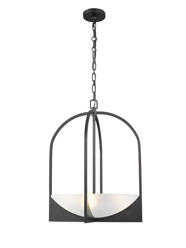 1947-24MB - Devon 4 Light 18" Pendant - Matte Black