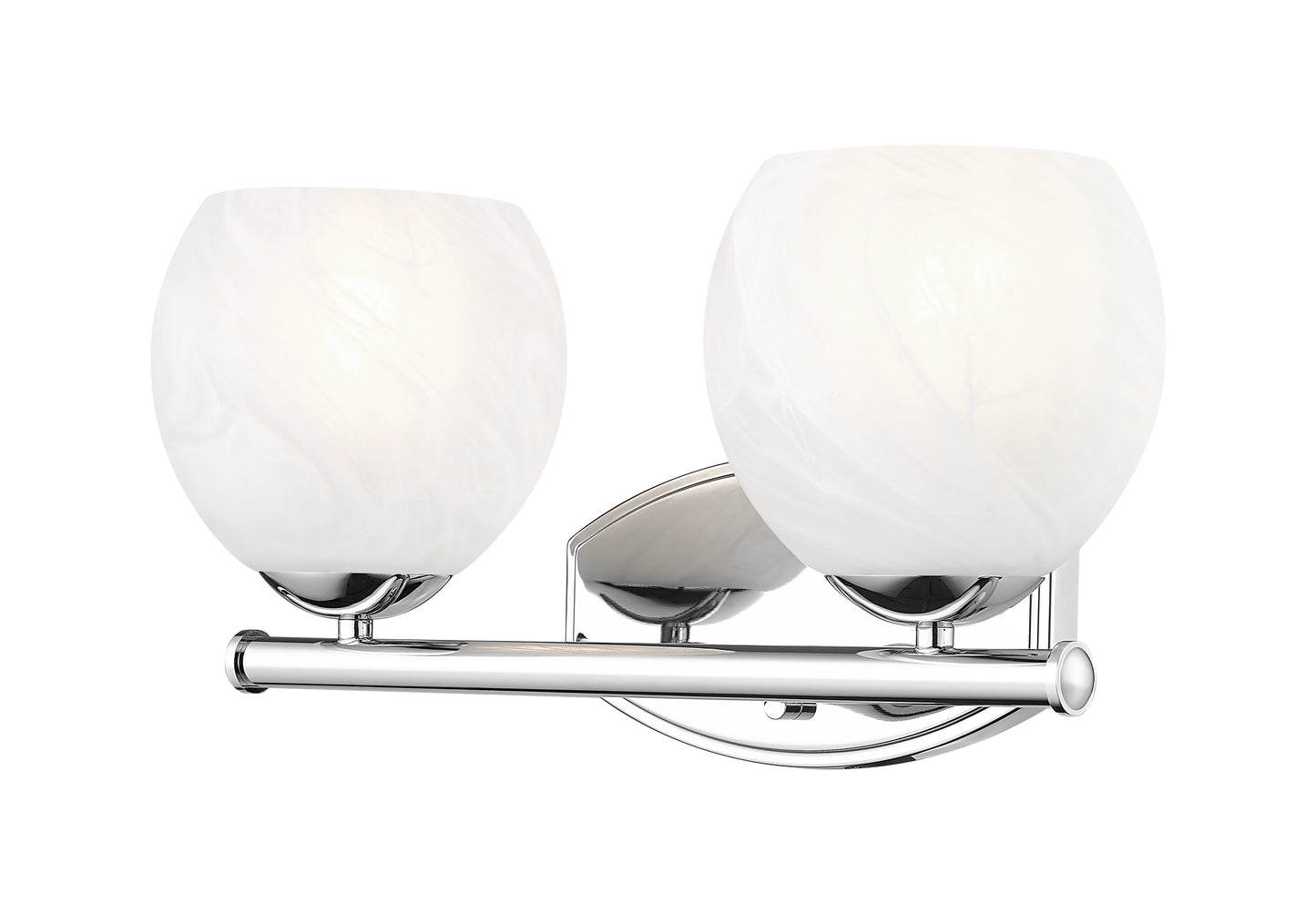 1963-2V-CH - Colette 2 Light 16" Vanity - Chrome