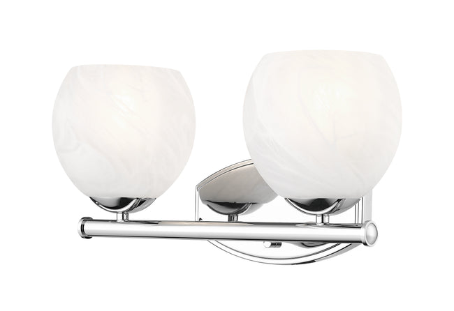 1963-2V-CH - Colette 2 Light 16" Vanity - Chrome
