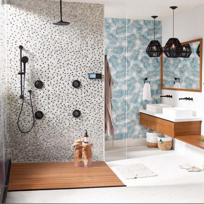 TS1422BL - Mosaic Body Spray - Matte Black