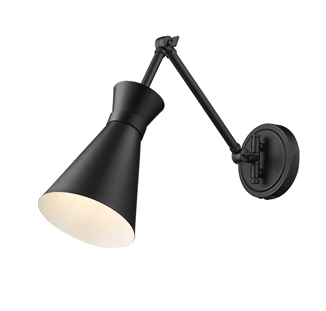 351S-MB - Soriano 1 Light Wall 6" Sconce - Matte Black