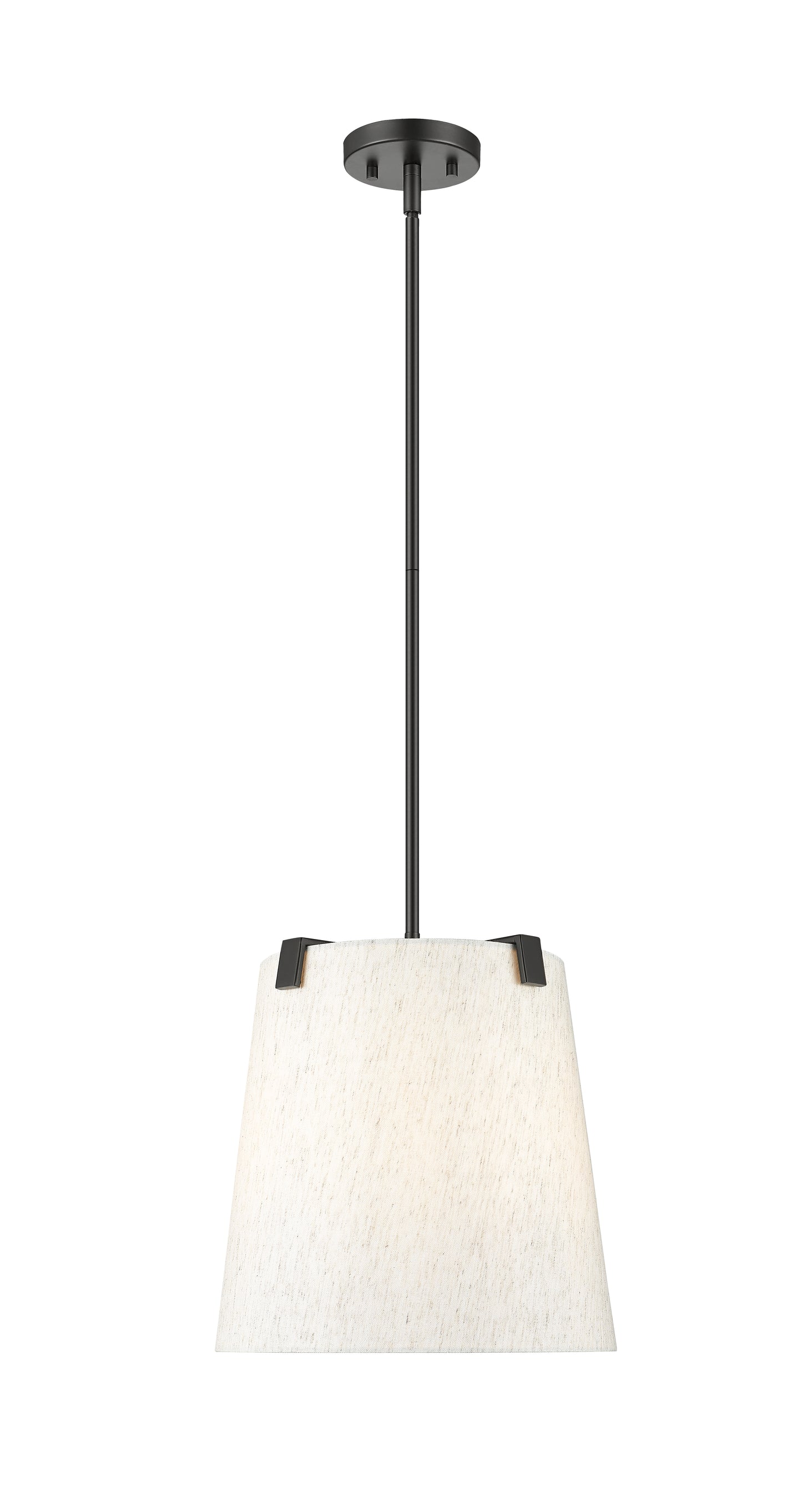 3502P13-MB - Weston 3 Light 13" Pendant - Matte Black