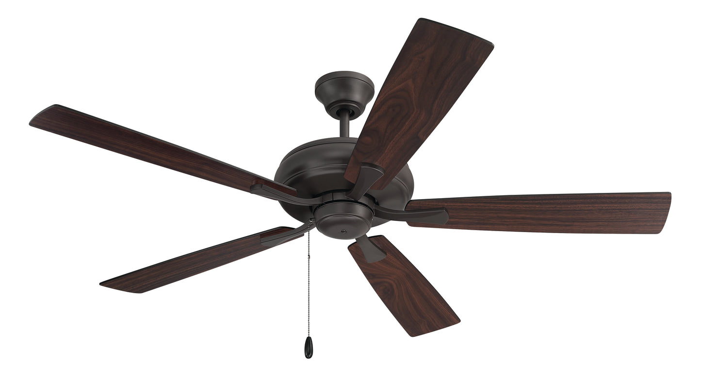 ECF52CBZ5-CBZWLN - Eos 52" 5 Blade Ceiling Fan with Light Kit - Classic Bronze