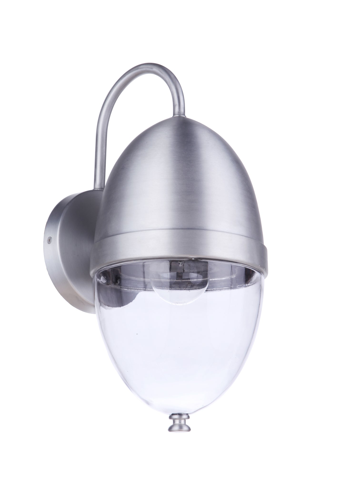 ZA3524-SA - Sivo 1 Light 15" High Outdoor Wall Lantern - Satin Aluminum
