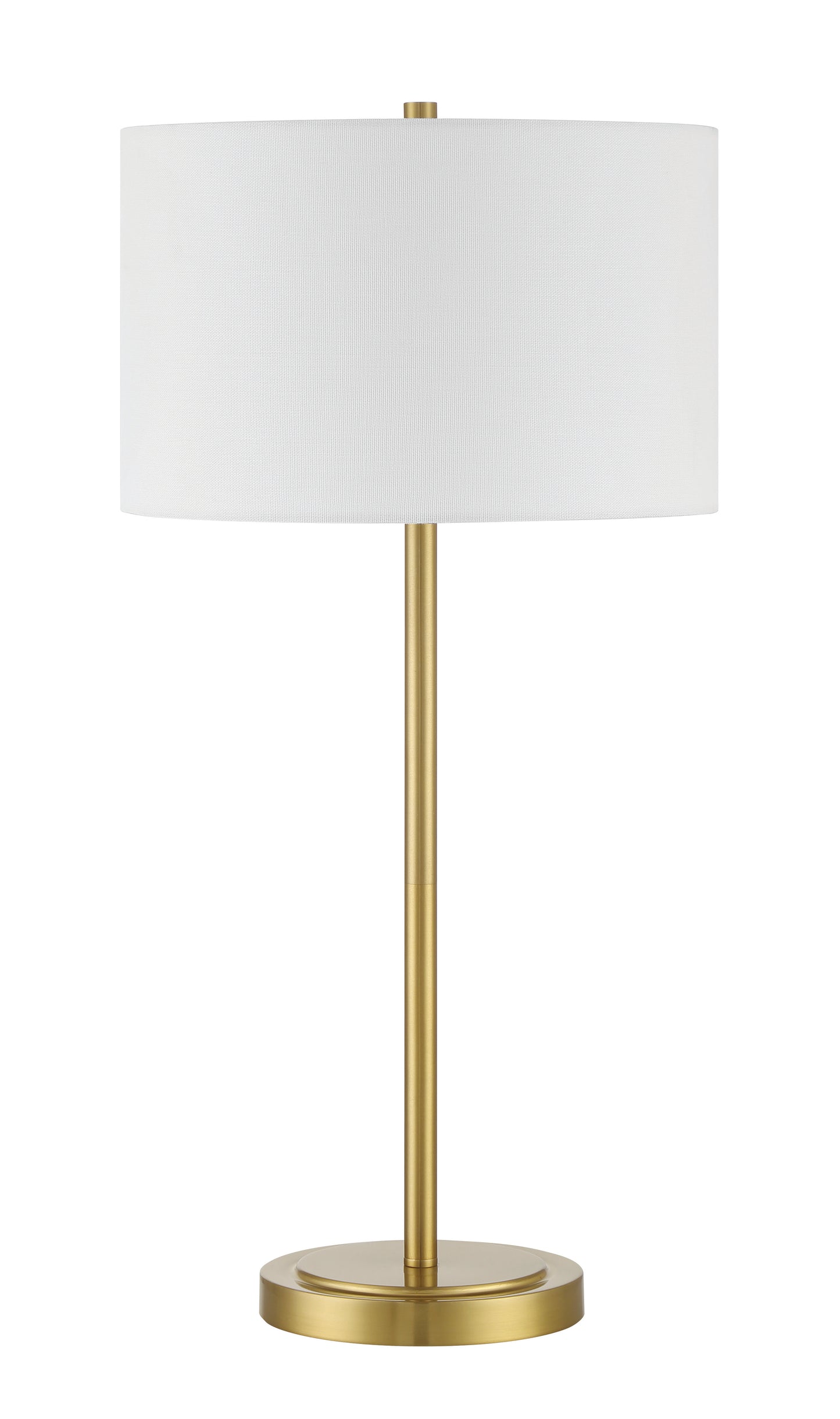 87009SB-T - Jones 1 Light 27" High Table Lamp - Satin Brass