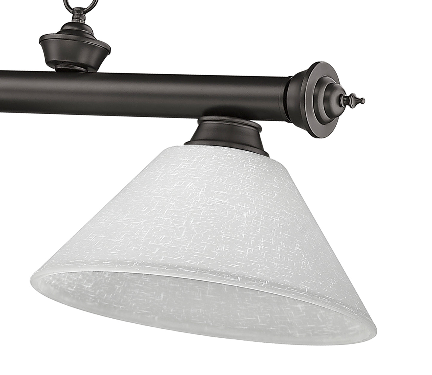 2306-3BRZ-AWL14 - Cordon 3 Light 57" Billiard - Bronze