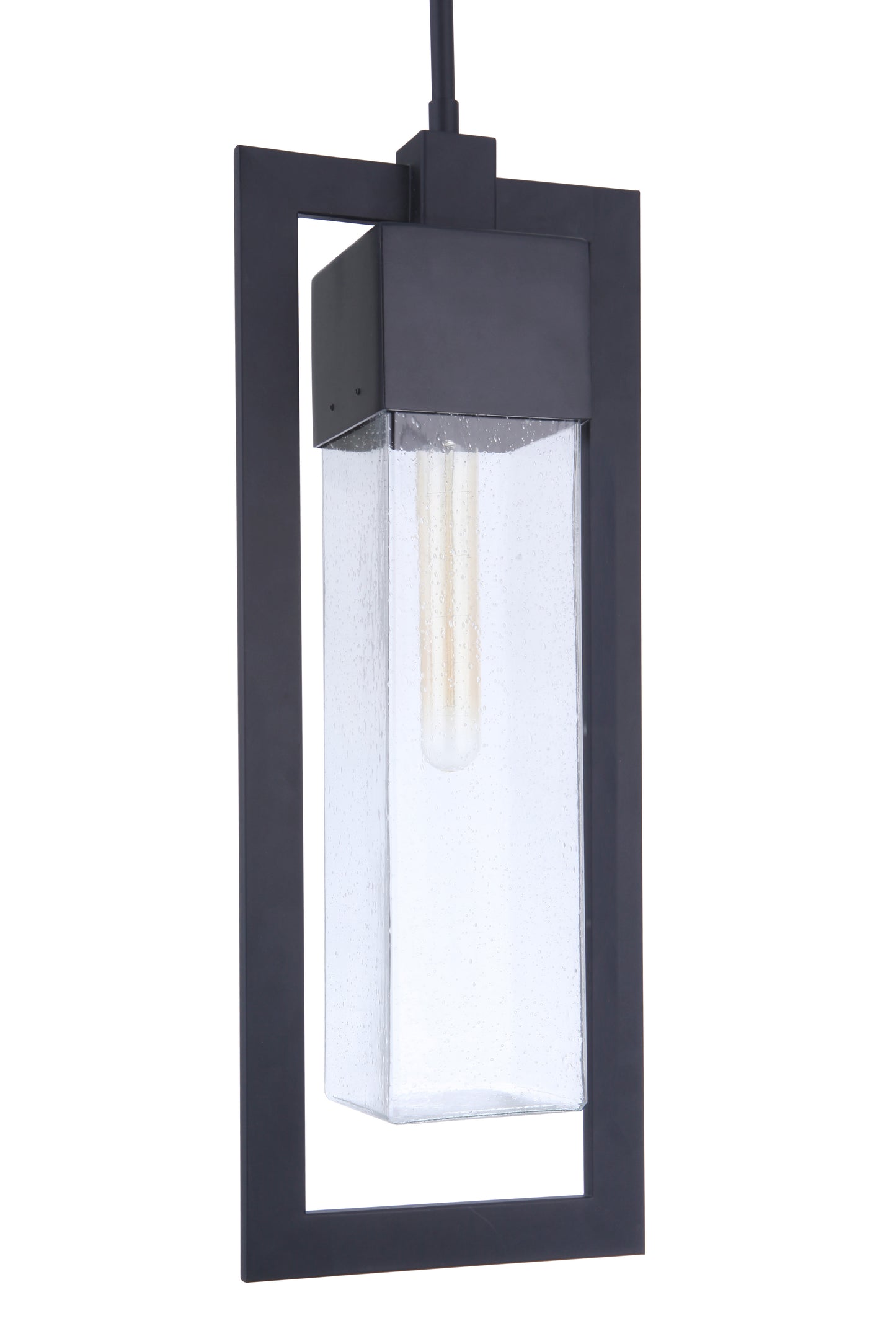 ZA4021-MN - Perimeter 1 Light 8.38" Wide Outdoor Pendant - Midnight
