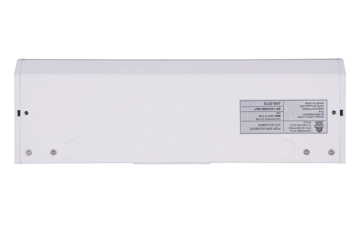 CUC1012-W-LED - Undercabinet Light Bars 1 Light 3.63" Wide Under Cabinet Light Bar - White