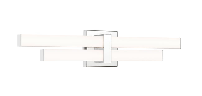 1008-25W-CH-LED - Zane 2 Light 25" Vanity - Chrome