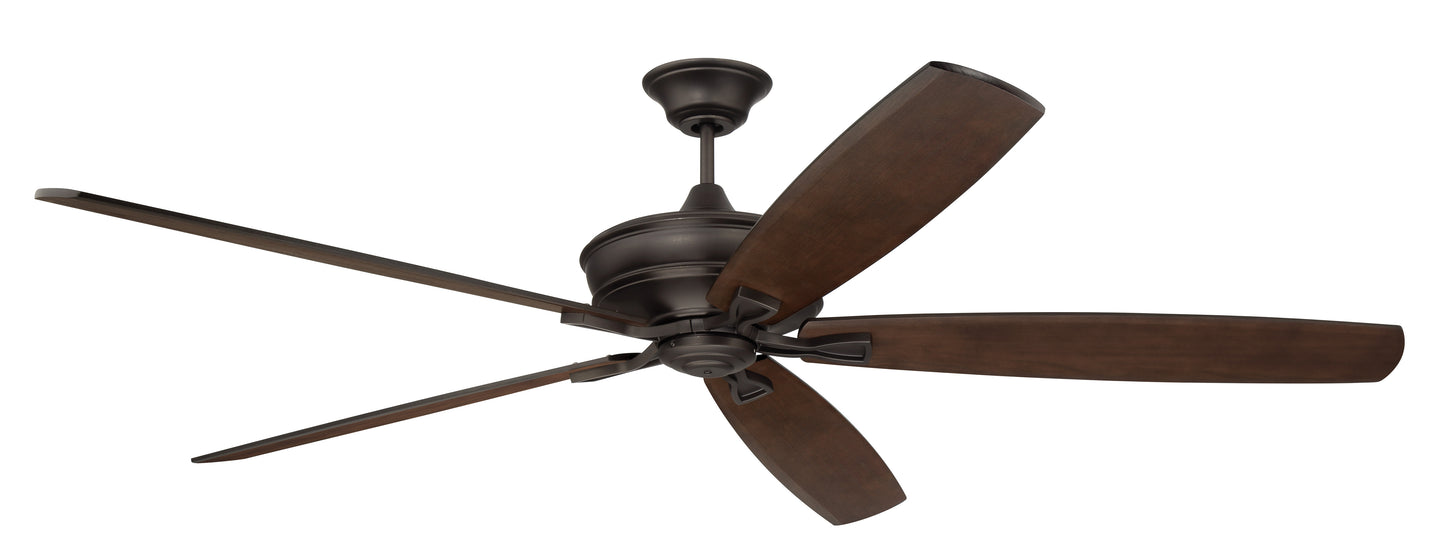 SNT72ESP5 - Santori 72 Indoor/Outdoor 72" 5 Blade Indoor Outdoor Ceiling Fan with Light Kit - Espresso