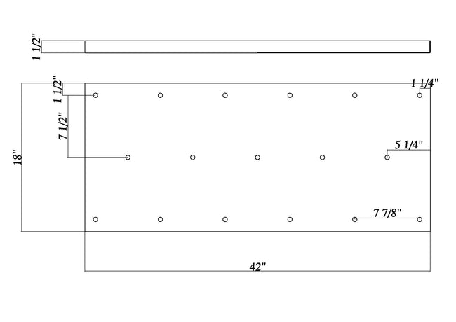 CP4217L-MGLD - Multi Point Canopy 17 Light Ceiling 18" Plate - Modern Gold