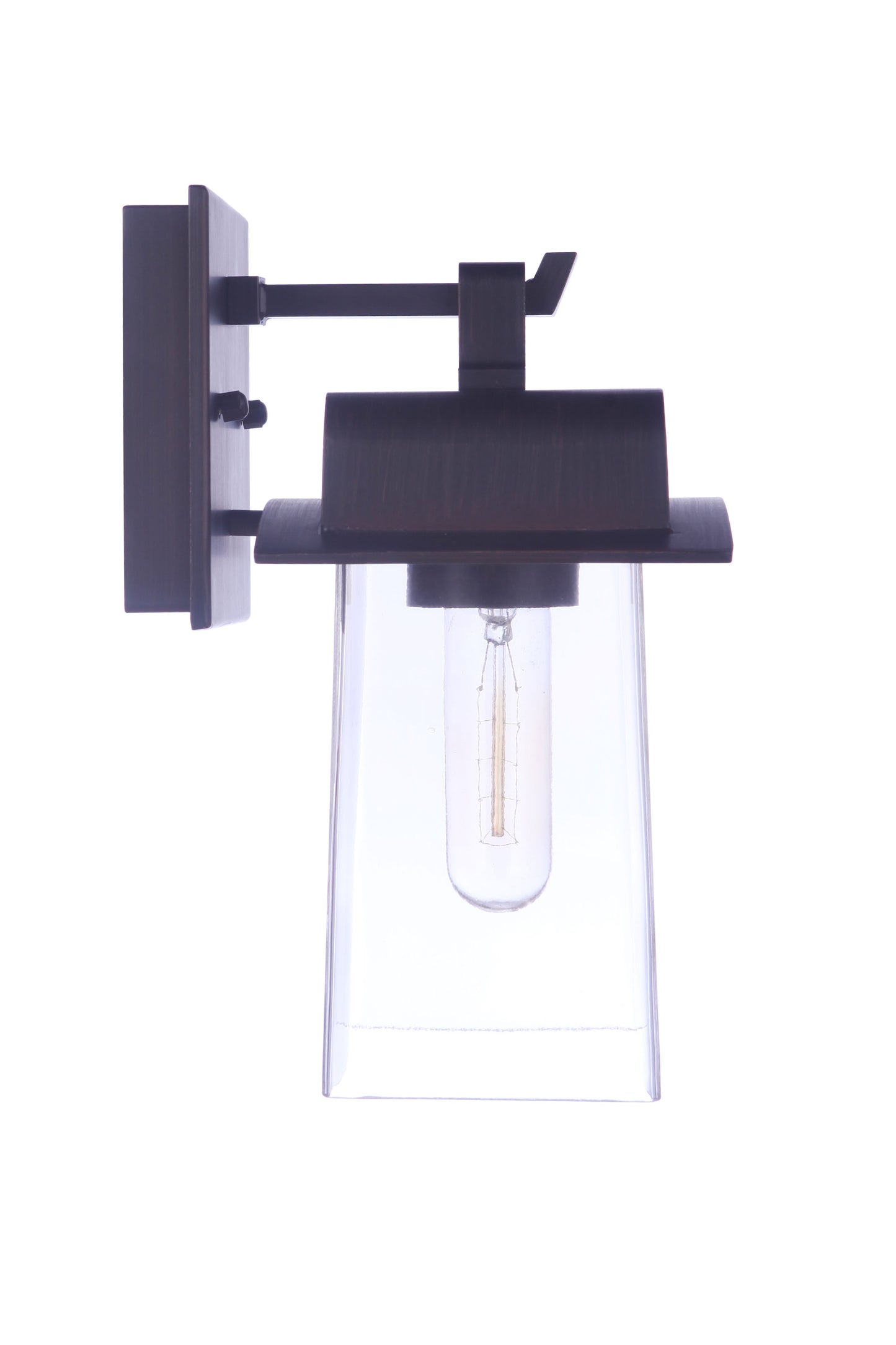 ZA6004-ABZ - Smithy 1 Light 10.38" High Outdoor Wall Lantern - Aged Bronze Brushed