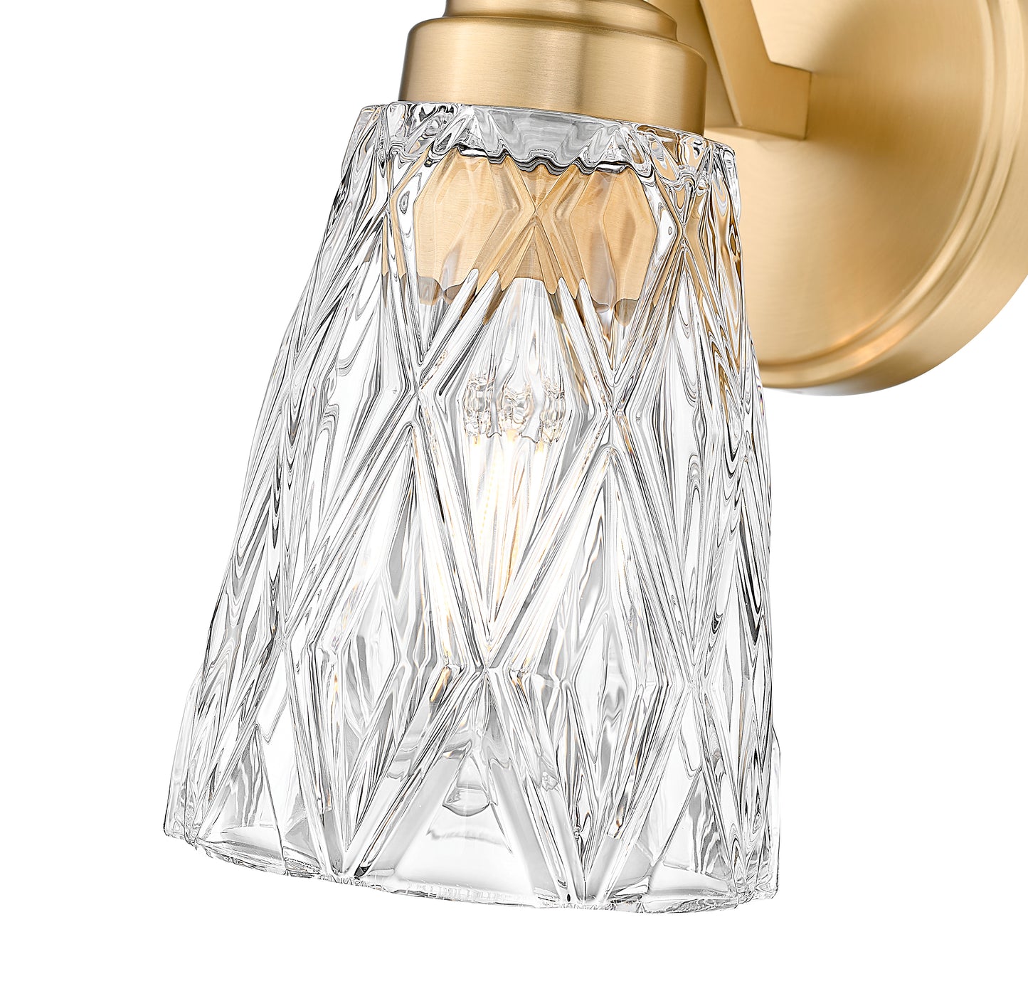 1960-1S-MGLD - Andree 1 Light Wall 9" Sconce - Modern Gold