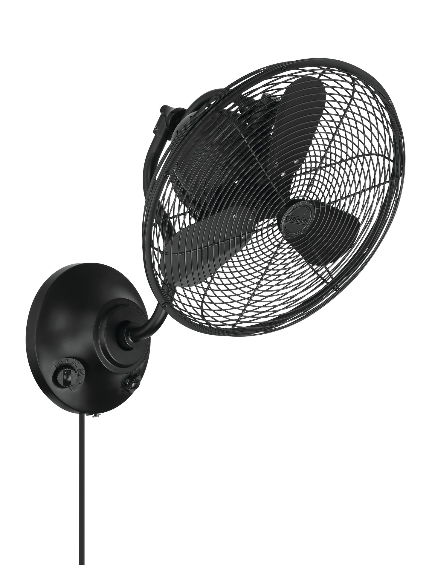 BW116FB3 - Bellows I Indoor/Outdoor 14" 3 Blade Indoor Outdoor Ceiling Fan - Flat Black
