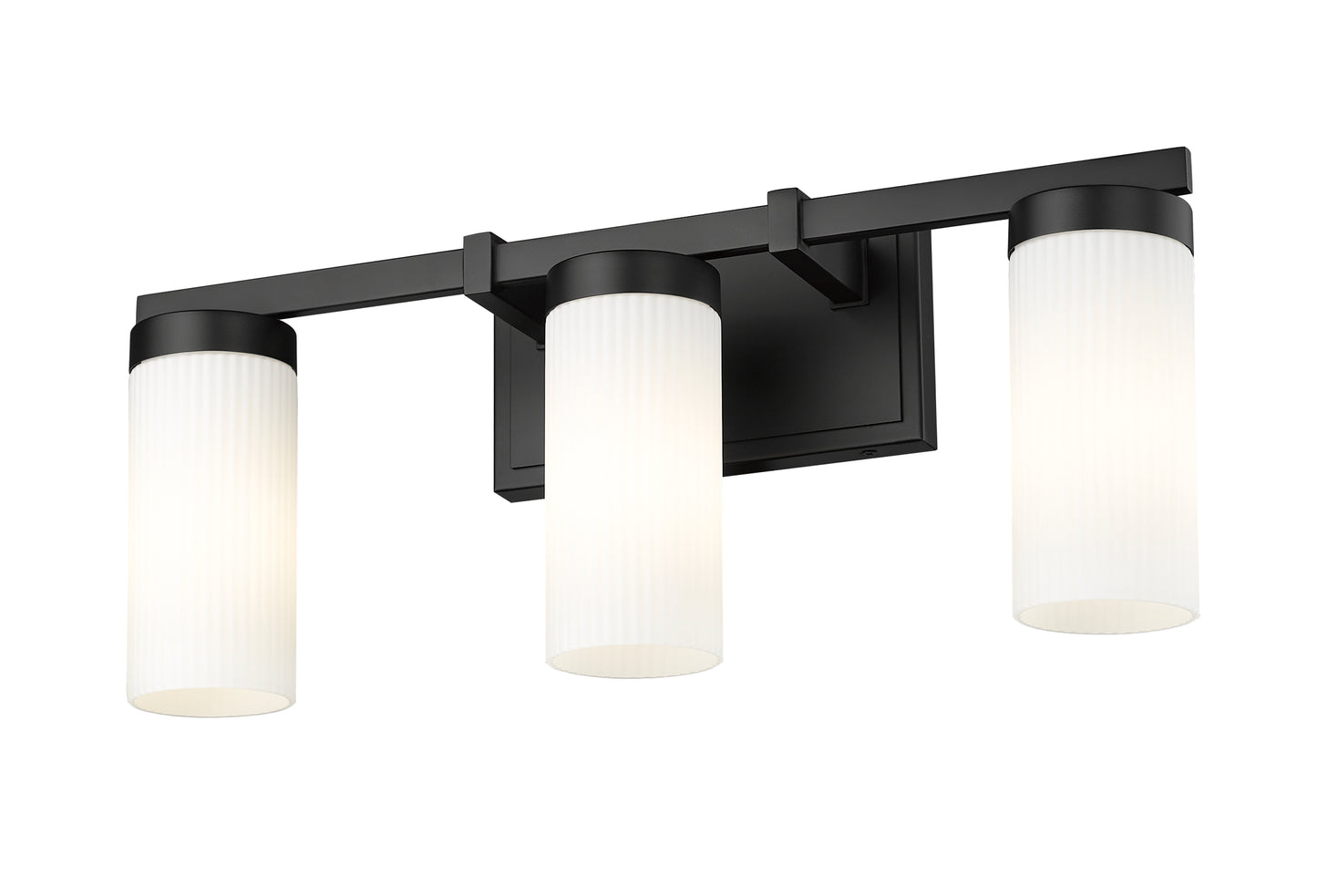 3044-3V-MB - Danica 3 Light 20" Vanity - Matte Black