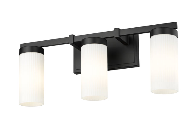 3044-3V-MB - Danica 3 Light 20" Vanity - Matte Black
