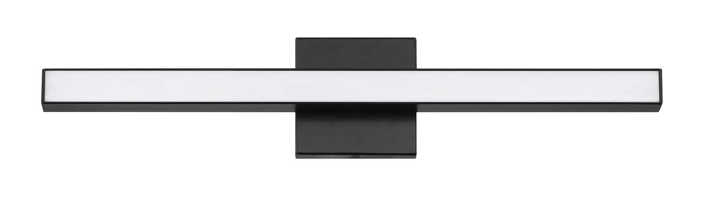 10124FB-LED - Trim 1 Light 24" Wide LED Vanity Light - Flat Black