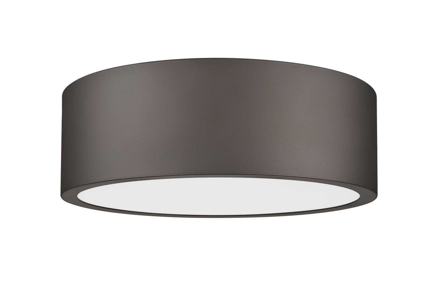 1017F12-BRZ-LED - Coronado 1 Light Flush 12" Mount - Bronze
