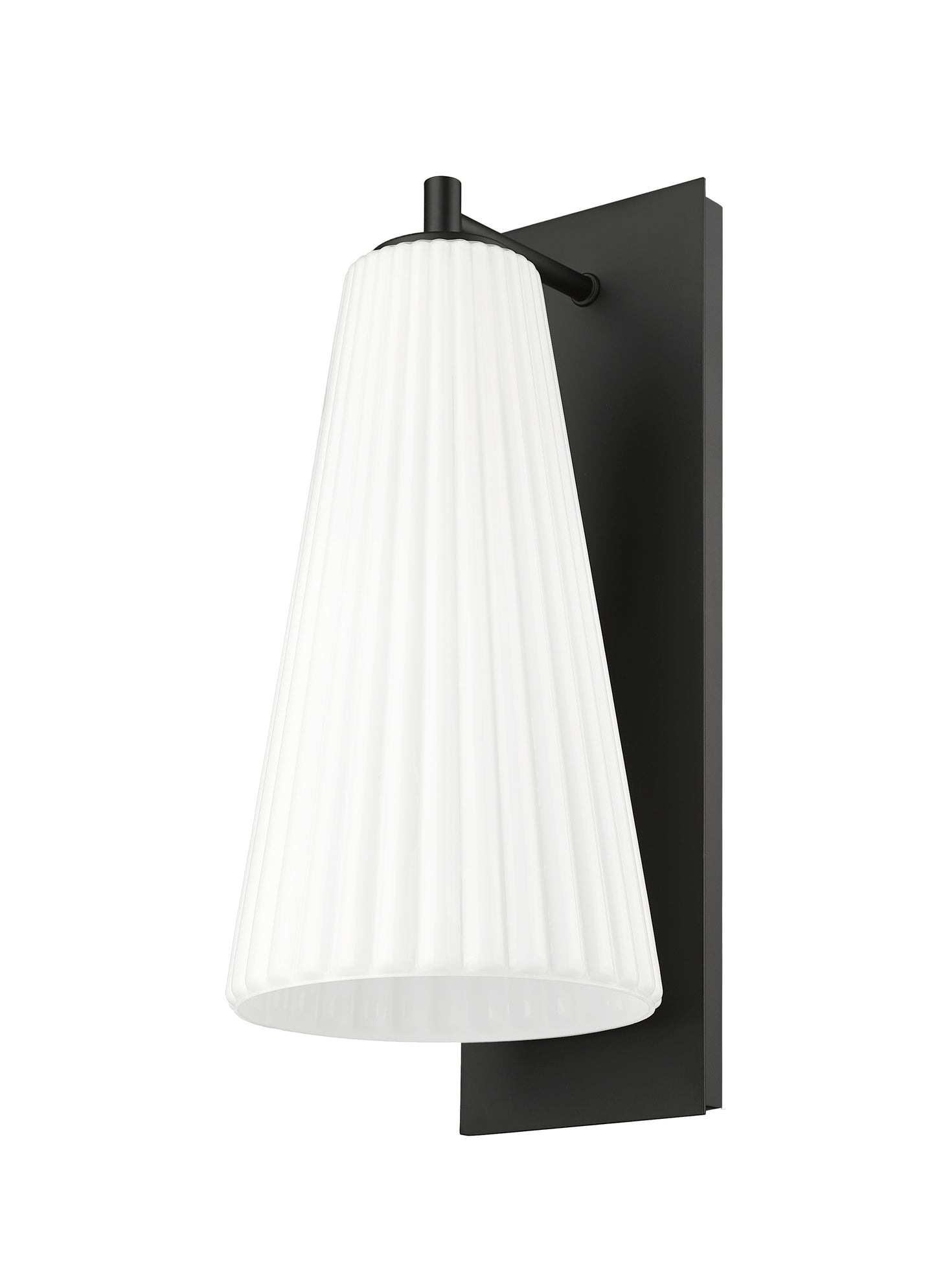 3043-1SL-MB - Farrell 1 Light Wall 16" Sconce - Matte Black