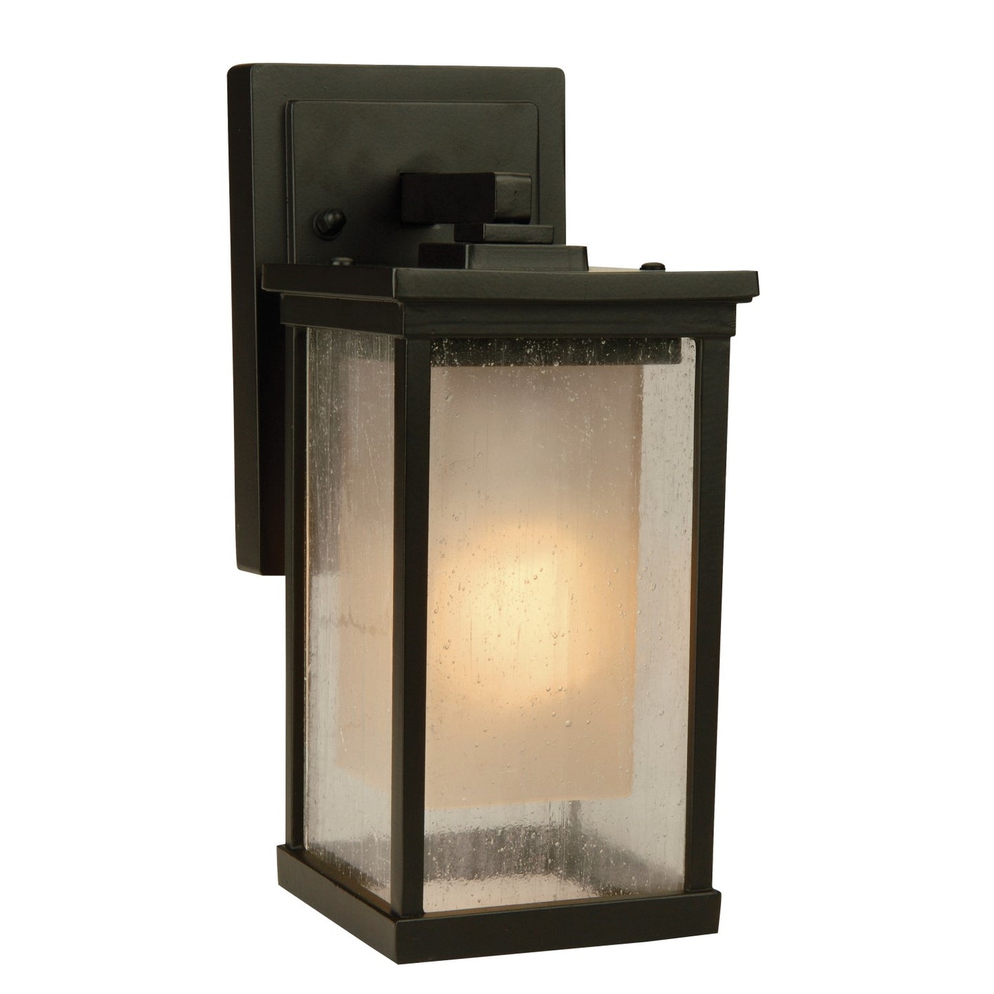 Z3704-OBO - Riviera 1 Light 11.13" High Outdoor Wall Lantern - Oiled Bronze (Outdoor)