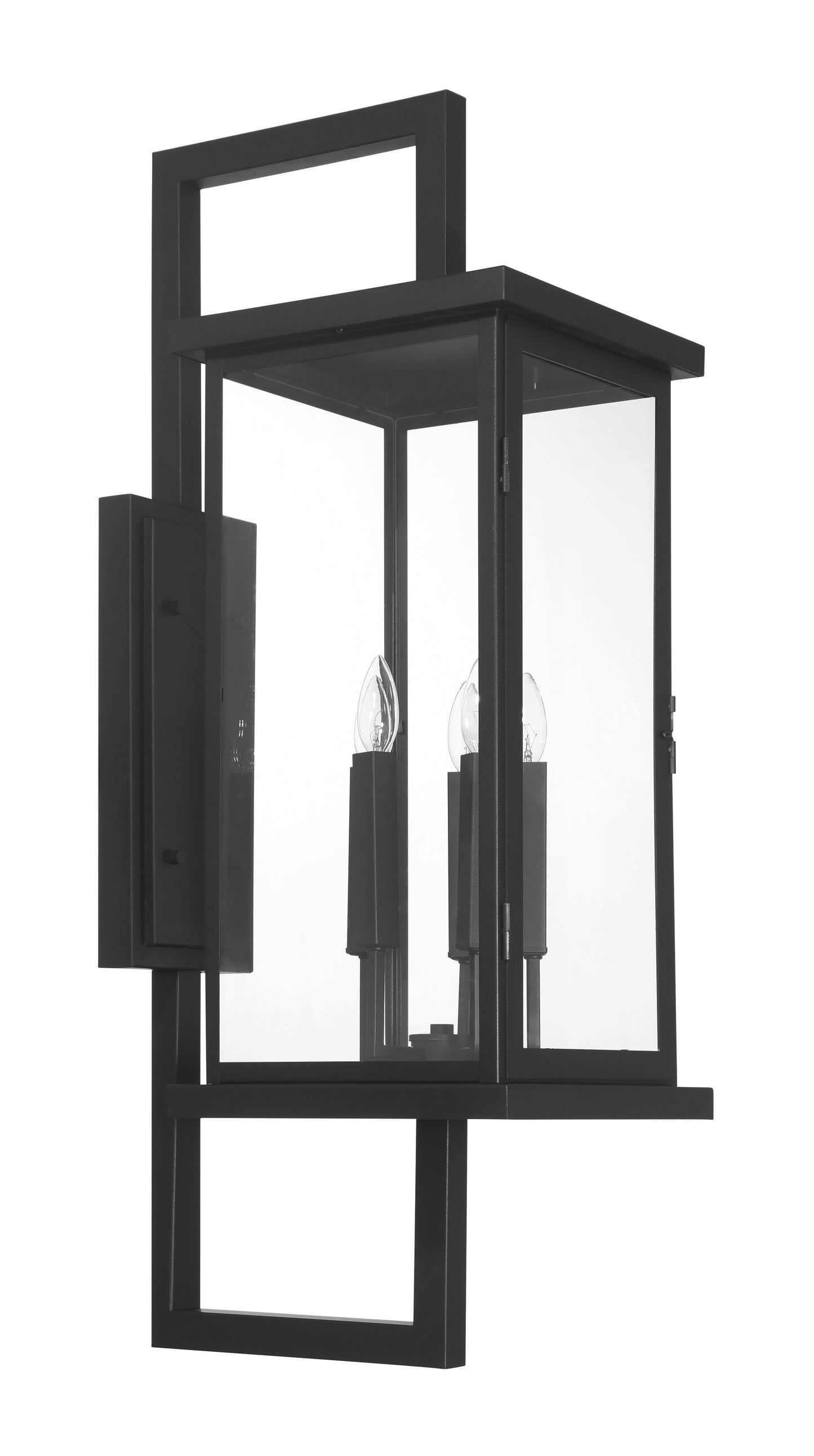 ZA8030-TB - Jordan 5 Light 38" High Outdoor Wall Lantern - Textured Black