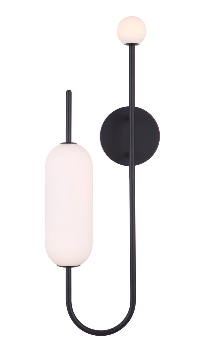 53862-FB-LED - Tuli 1 Light 26" High Wall Sconce - Flat Black