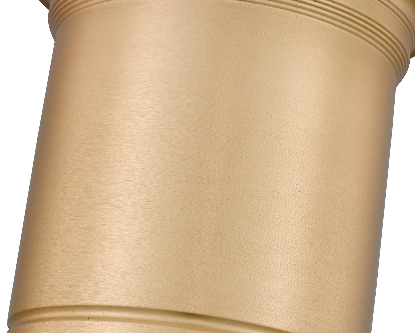 7702F8-MGLD-LED - Bentley 1 Light Flush 8" Mount - Modern Gold