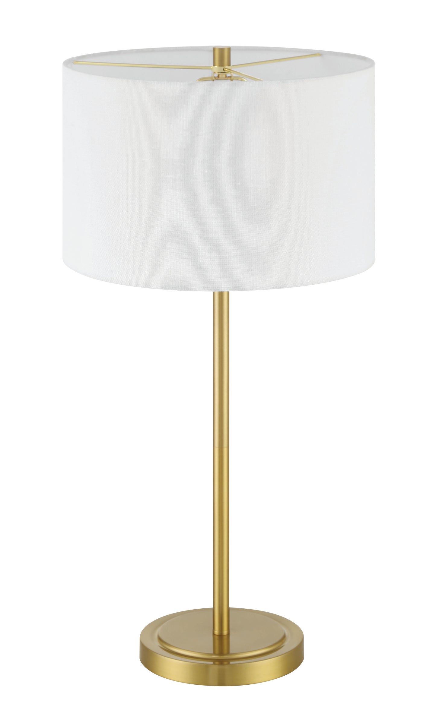 87009SB-T - Jones 1 Light 27" High Table Lamp - Satin Brass