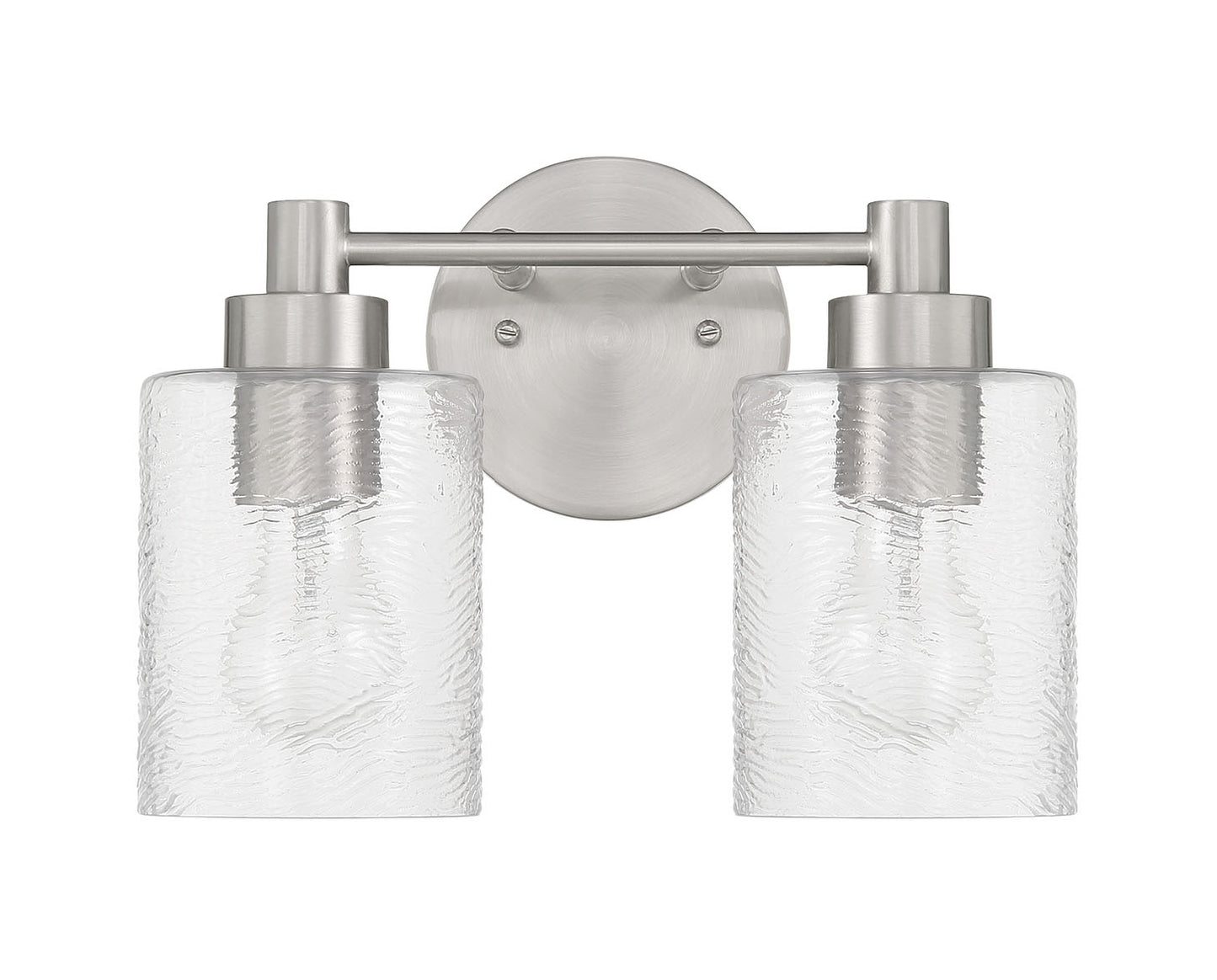 60202-BNK - Lyndsey 2 Light 12.38" Wide Vanity Light - Brushed Nickel