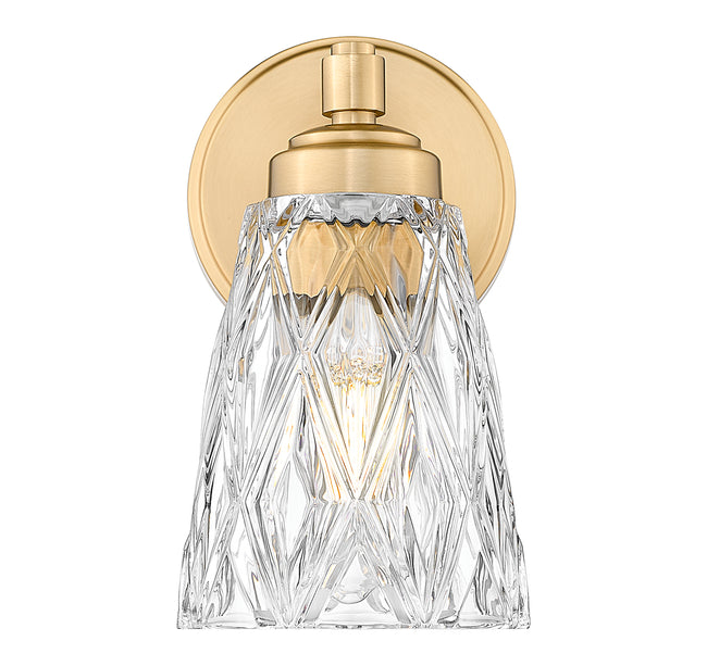 1960-1S-MGLD - Andree 1 Light Wall 9" Sconce - Modern Gold