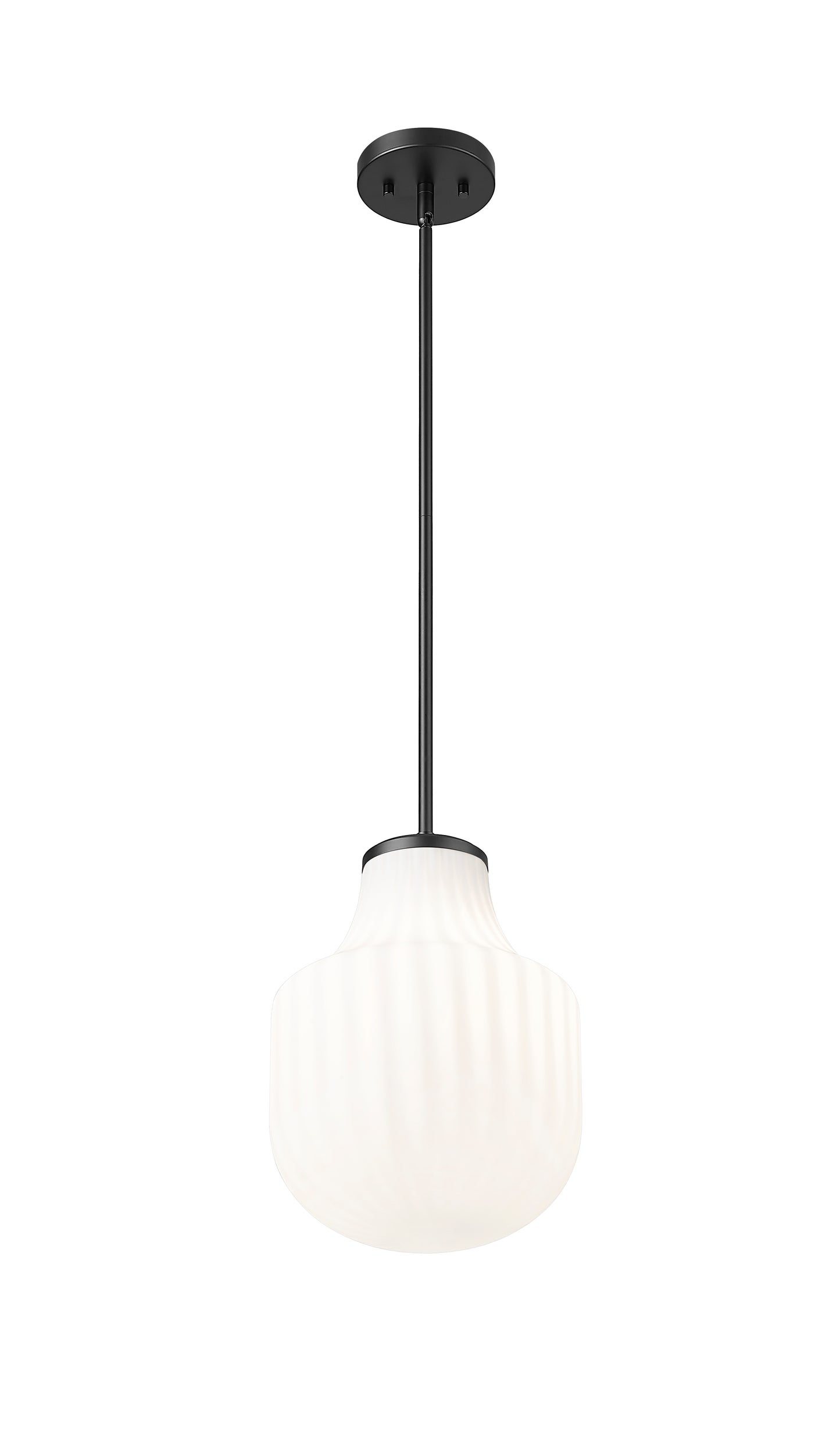 7510P10-MB - Newbury 1 Light 10" Pendant - Matte Black