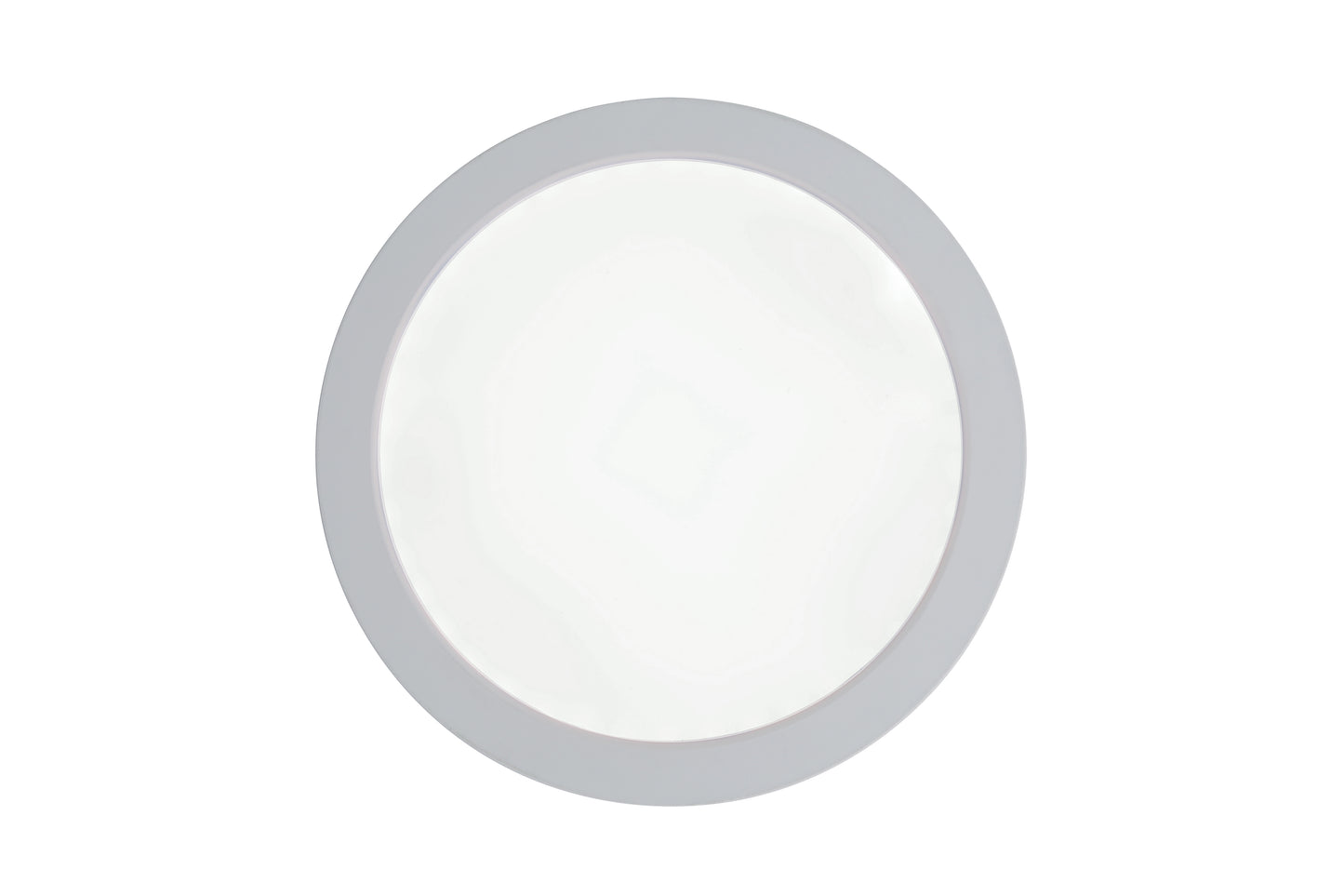 X9407-W-LED-5CCT - Slim Line II 1 Light 7" Wide Flush Mount - White