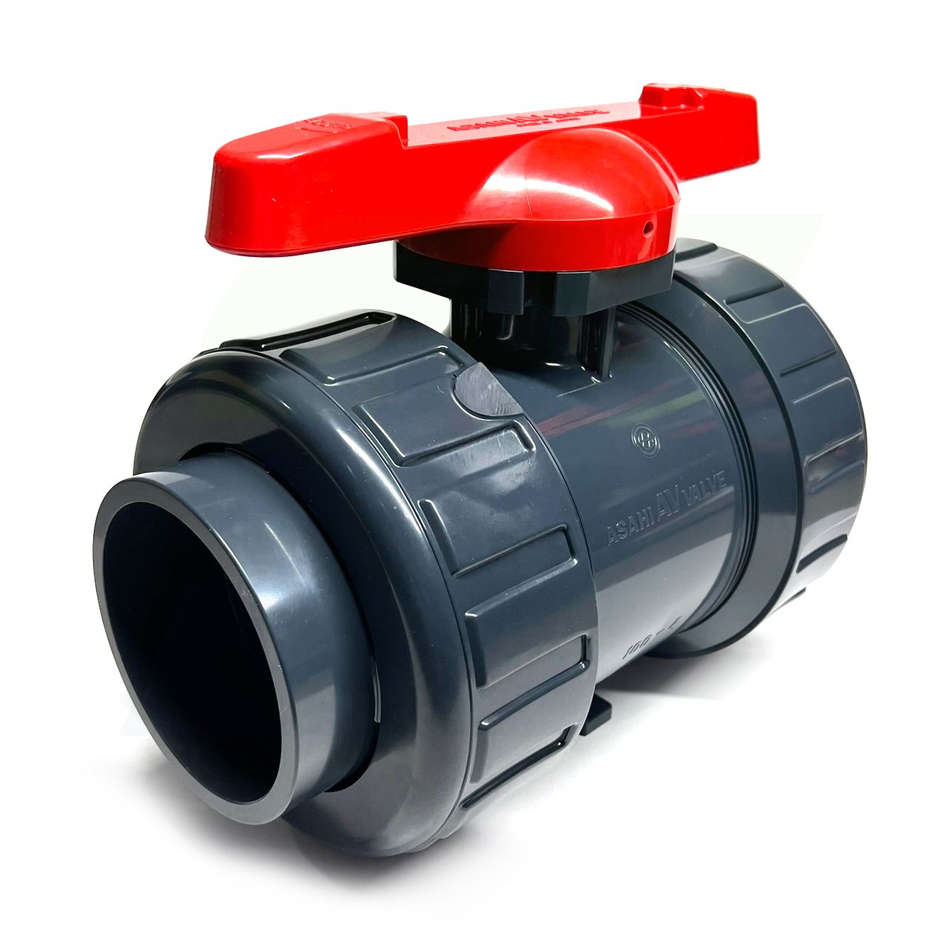 1602040 - 4" True Union In-line Ball Valve - PVC, Socket, EPDM Seal