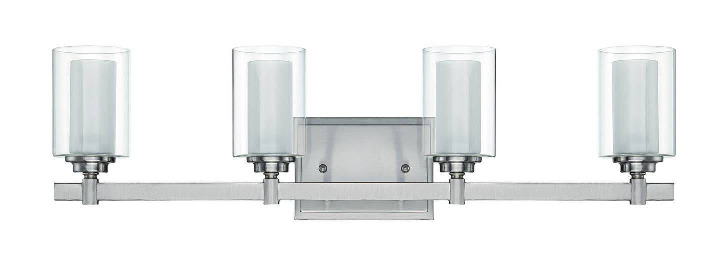 16727BNK4 - Celeste 4 Light 27" Wide Vanity Light - Brushed Nickel