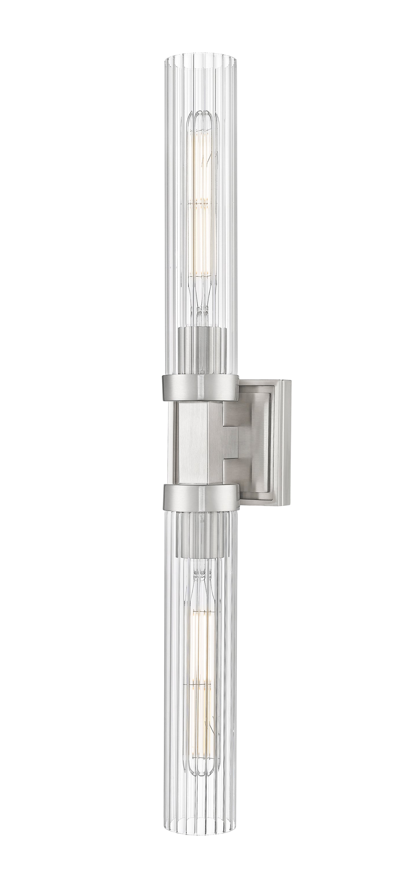 740-2W-BN - Beau 2 Light Wall 27" Sconce - Brushed Nickel