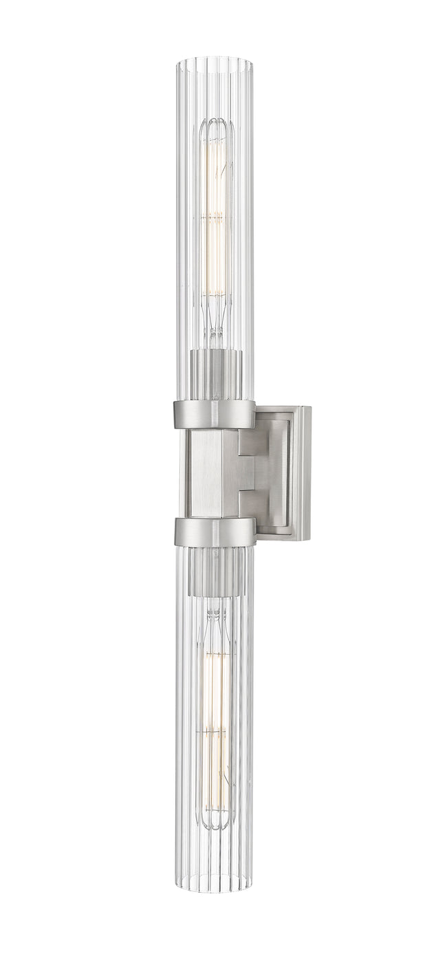 740-2W-BN - Beau 2 Light Wall 27" Sconce - Brushed Nickel
