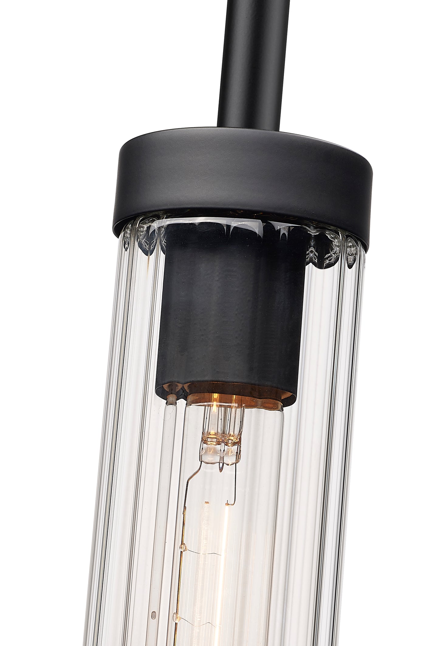 740P-ROD-MB - Beau 1 Light 5" Pendant - Matte Black
