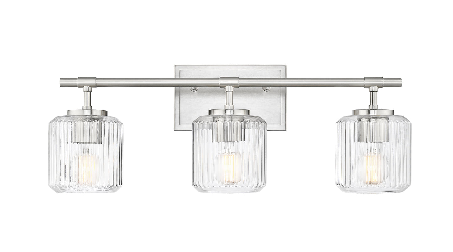 7515-3V-BN - Landon 3 Light 24" Vanity - Brushed Nickel
