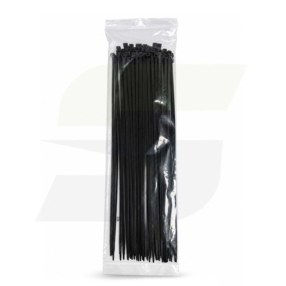 14.5" Black Cable Zip Ties - 100 Pack