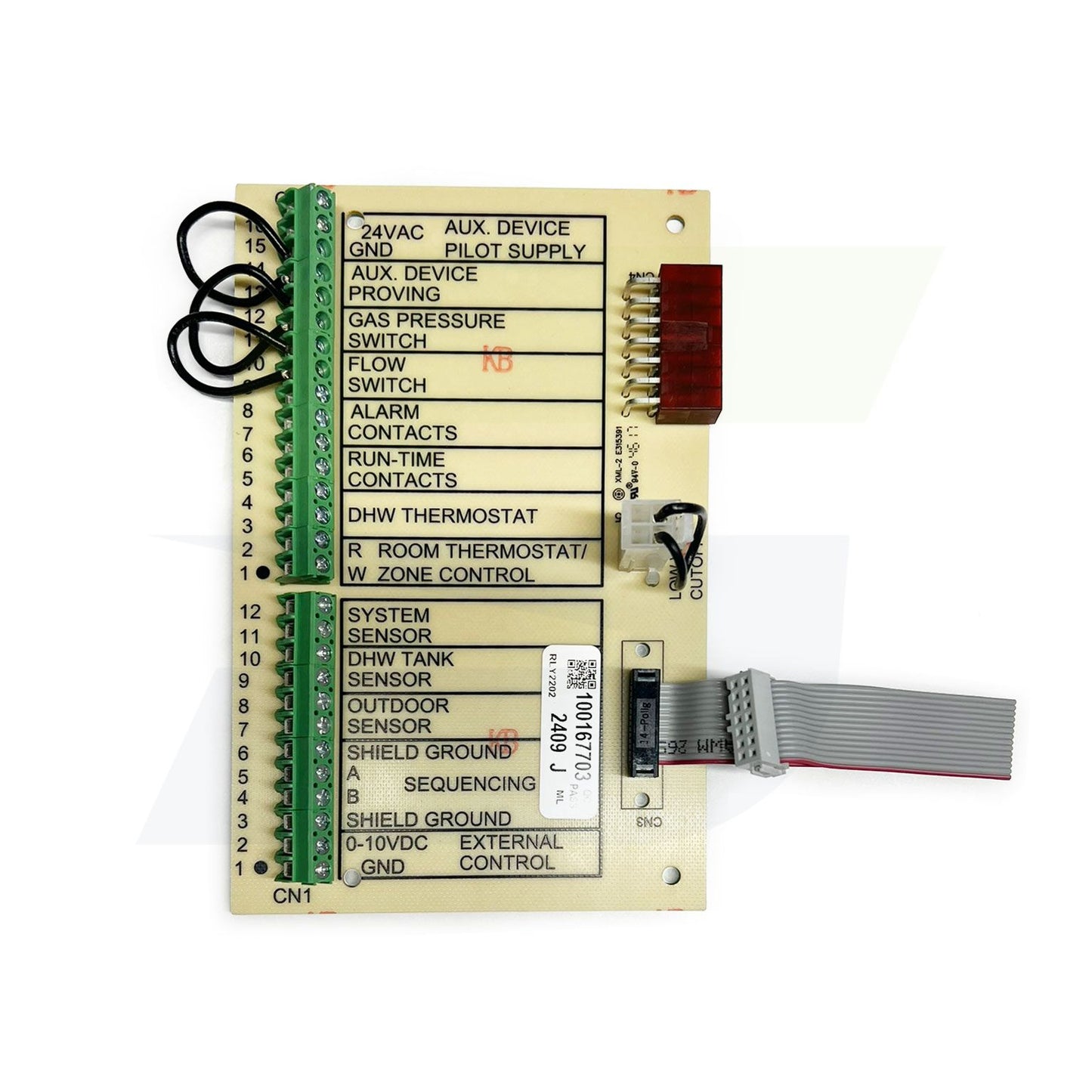 RLY2202 - Low Volt Connection Board 100208501