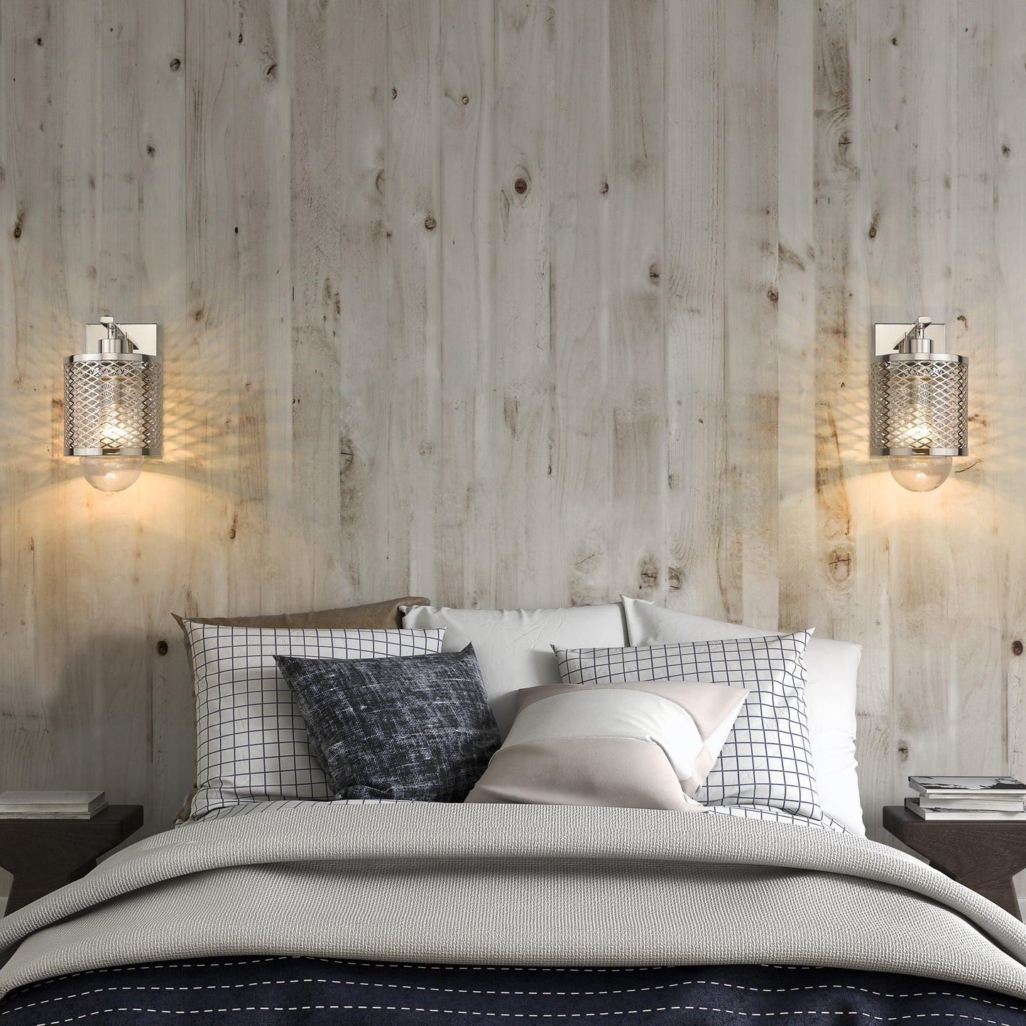 3037-1S-PN - Kipton 1 Light Wall 11" Sconce - Polished Nickel