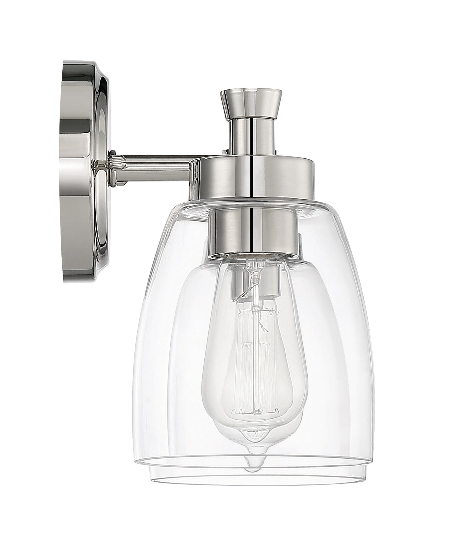 12716PLN2 - Henning 2 Light 16" Wide Vanity Light - Polished Nickel